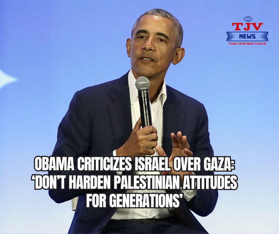 David_TJV's tweet image. Obama Criticizes Israel over Gaza: ‘Don’t Harden Palestinian Attitudes for Generations’.
#obama #criticizes #israel #gaza #palestinian #attitudes #generations #politics #news
thejewishvoice.com/2023/10/obama-…