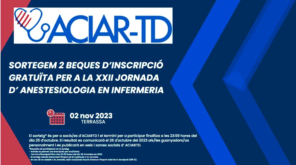 aciartd's tweet photo. ⚠️⚠️⚠️ATENCIÓ ⚠️⚠️⚠️
Socis i sòcies @aciartd ‼️ https://t.co/qOh3nZofsW