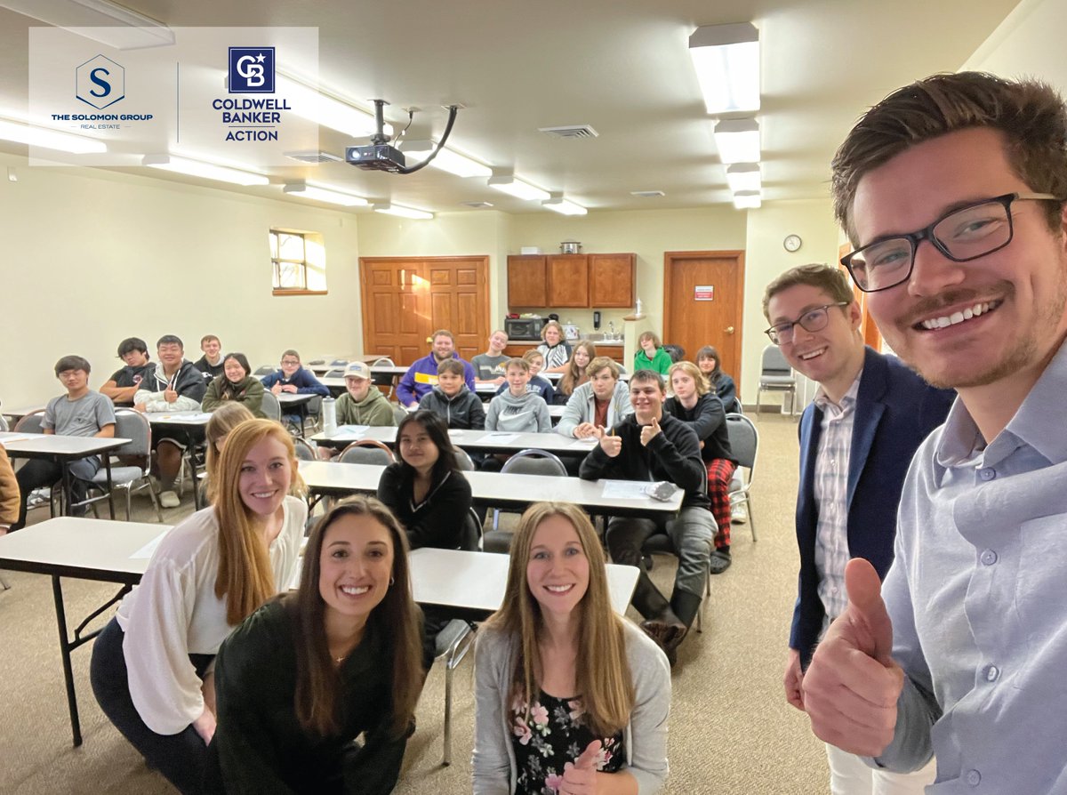 Shout out to the DCE Entrepreneurial class! It was great having this group at our office this morning - talking about real estate &amp; marketing and encouraging them to explore their entrepreneurial endeavors!
