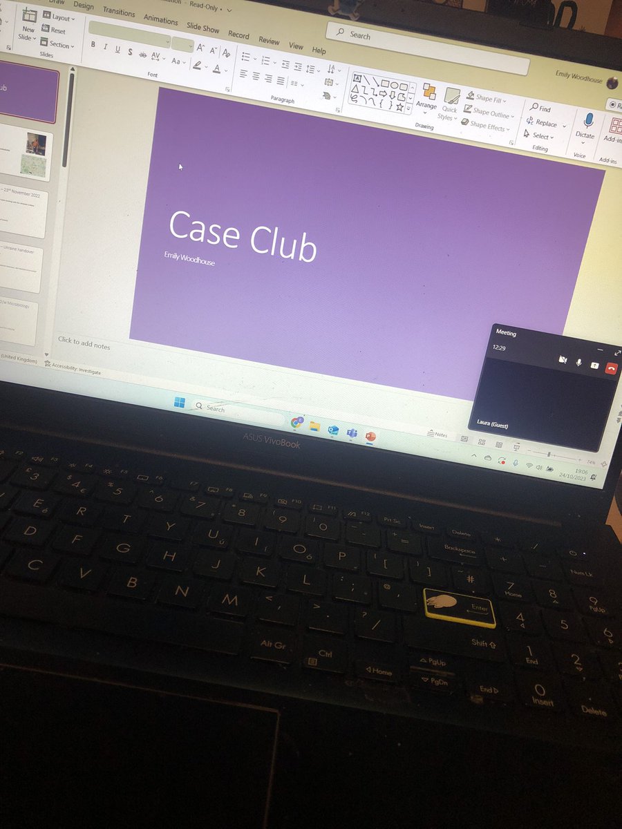 Overcoming the fear of presenting part 2- presented tonight to the London Trainee Network case club! Very complicated multi-organism multi-drug resistant case with very limited treatment options
