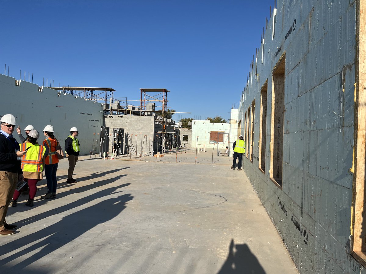 CSS_100's tweet photo. Gotta love a good construction tour!  Our new Furley ES under construction. 
@BaltCitySchools https://t.co/yAUNaIPW2F