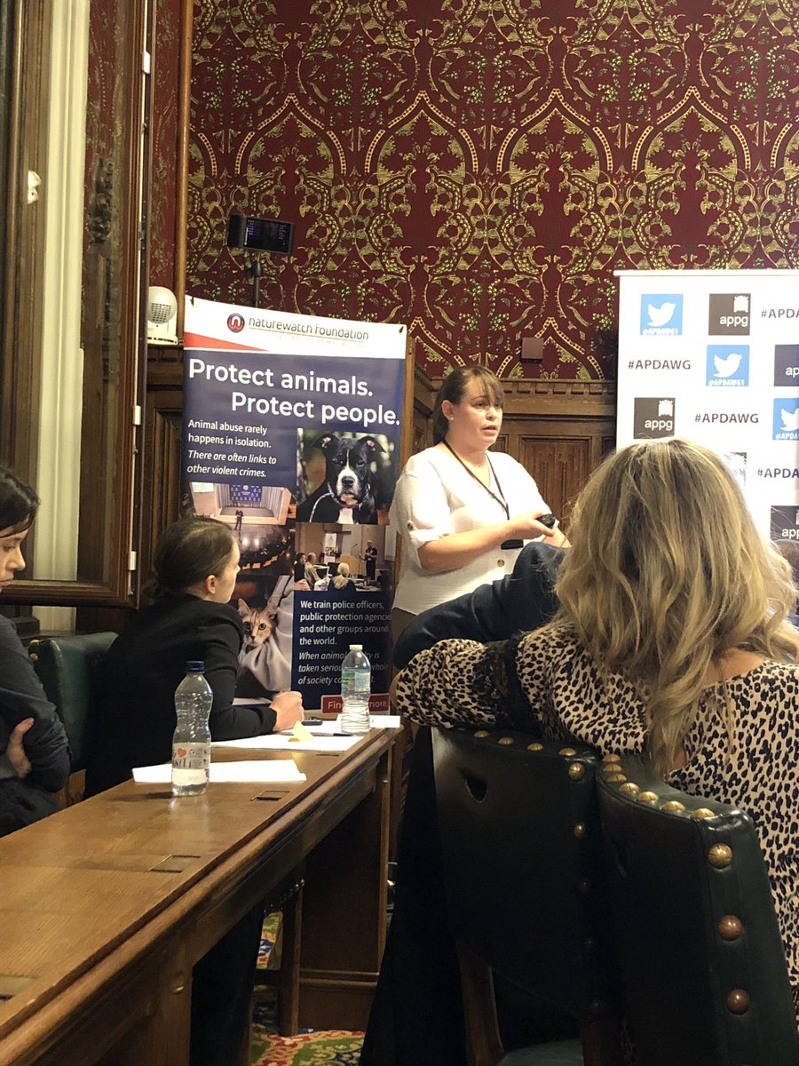 We’re so pleased to be at @APDAWG1’s event tonight on #BreakingTheLink.

Our Freedom Project Manager Laura is part of an amazing panel, and spoke about @DogsTrust Freedom.

You can read more about Freedom here ➡️ dogstrust.org.uk/how-we-help/fr…