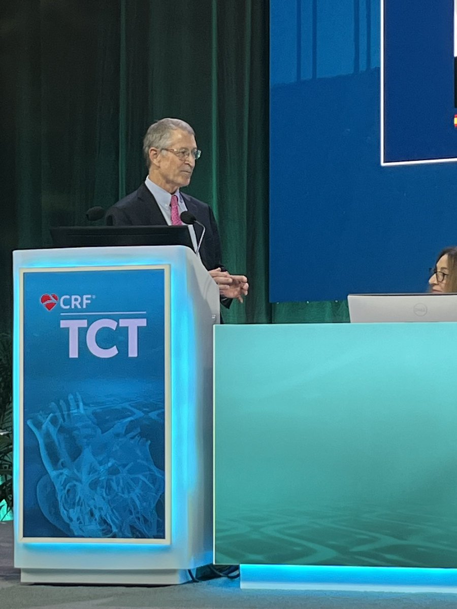 <a href="/Medtronic/">Medtronic</a> Dr. Reardon emphasized that this is just a 4-year update of an ongoing #TAVR trial. He said he has seen many valves start off strong in the past, but then the performance falls off after 6 or 7 years. #TCT2023 #Cardiology