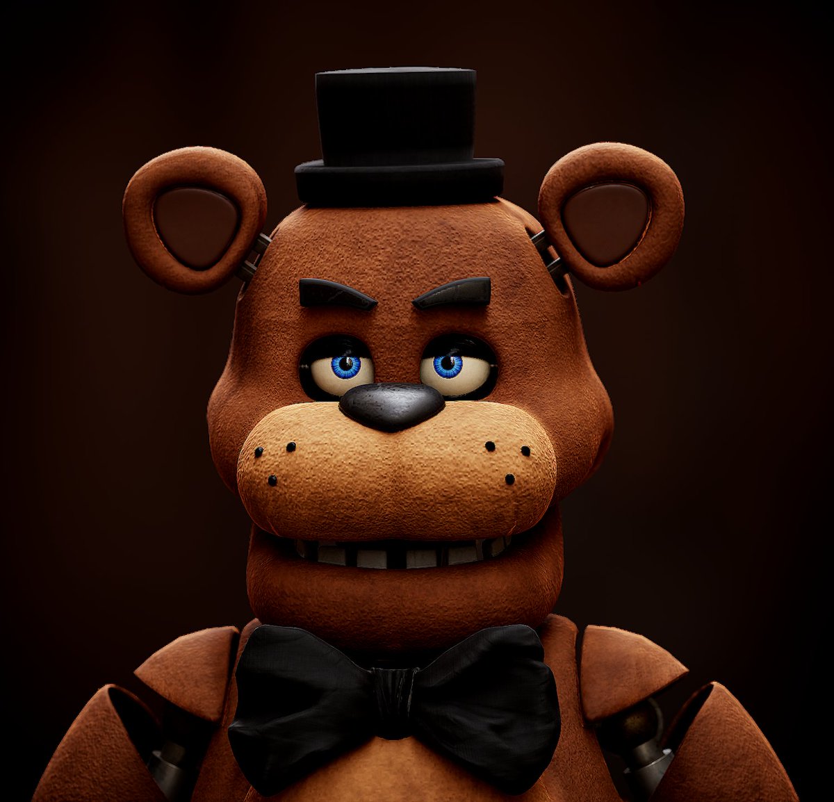kiiikoshi's tweet photo. Model I made of Freddy Fazbear from the FNaF Movie for .@codaanim https://t.co/y4jtUJvOWc