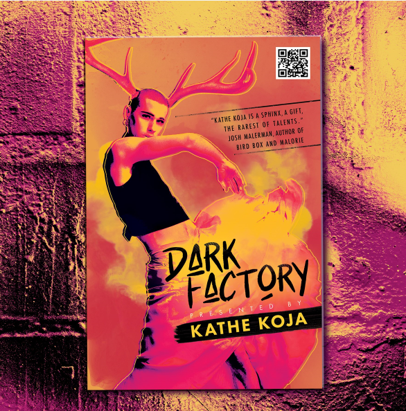 MeerkatPress's tweet photo. “Max in his tiara and rumpled buttondown like a boy abandoned at the circus, Max in the belly of the beast.” --from DARK FACTORY by KATHE KOJA

https://t.co/ufaZGjk6LI

#DarkFactory @KatheKoja #Quotebot #DarkFactory https://t.co/ZZbUPxqBVC