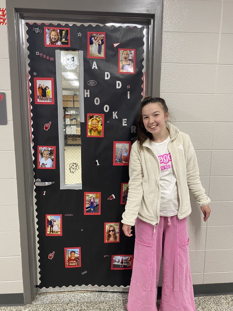 Fall Adopt an Athlete Senior Doors ⚽️📣