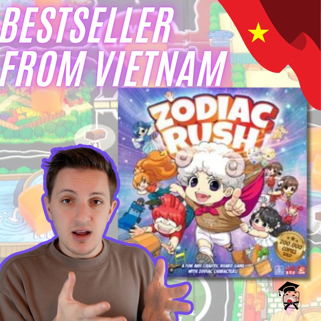 New video! Today we take a look at Zodiac Rush from Board Game VN, the biggest publisher out of Vietnam. Is it worth it to import this best-selling game from Vietnam?

#boardgamereviews #boardgames #boardgame #asiangames #gamesfromvietnam #familygamenight #jeuxdesociete
