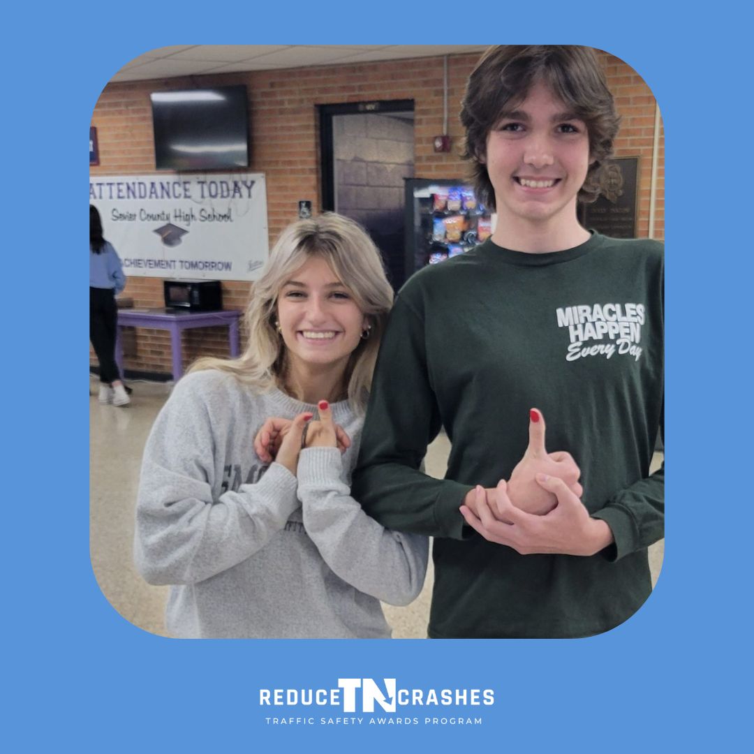 ReduceTNCrashes's tweet photo. #teendriversafetyweek activities are rolling in! Check out Sevier County High School's activities. Submit yours at https://t.co/juUq7d8Gry https://t.co/89Q4m8degC