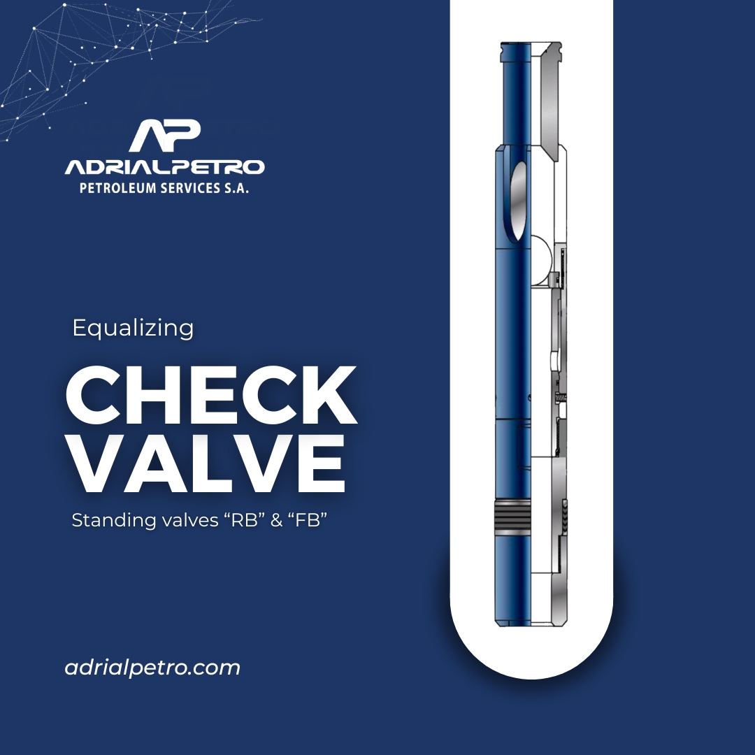 adrialpetro's tweet photo. ¡Productos Adrialpetro!
CHECK VALVE
✅ Standing valves “RB” &amp; “FB”
✅ Trabaja en conjunto con el NO-GO Landing Nipple para formar una válvula.
📞¡Contáctanos para más información!

#adrialpetro #petroleum #productos #checkvalve #industriapetrolera #petroleo #serviciospetroleros https://t.co/Y5eR7XWNK0