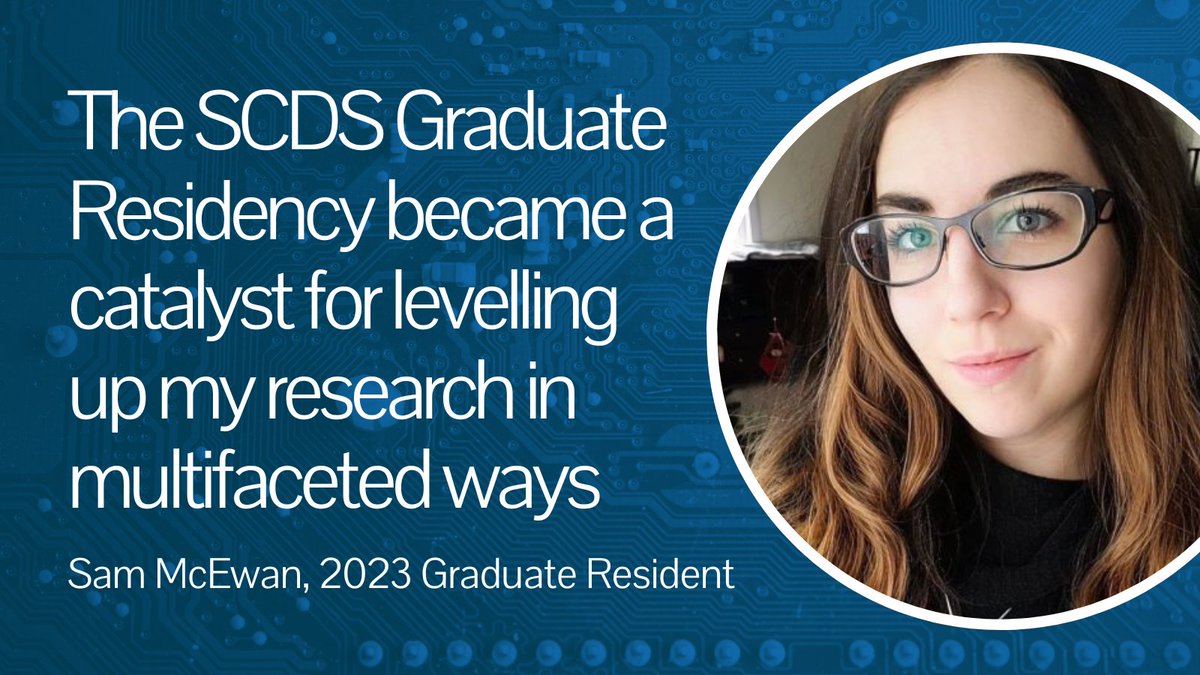 📣 We're accepting applications for our 2024 Graduate Residency! The program is designed to support graduate students to work on a facet of a research project in digital scholarship! Applications are due Monday, November 6, 2023.

Learn More: scds.ca/2024-residency/