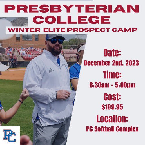 🚨 Camp Alert 🚨 Join us on December 2 for our Winter Elite Camp! 

presbysoftballcamps.totalcamps.com/shop/product/2…