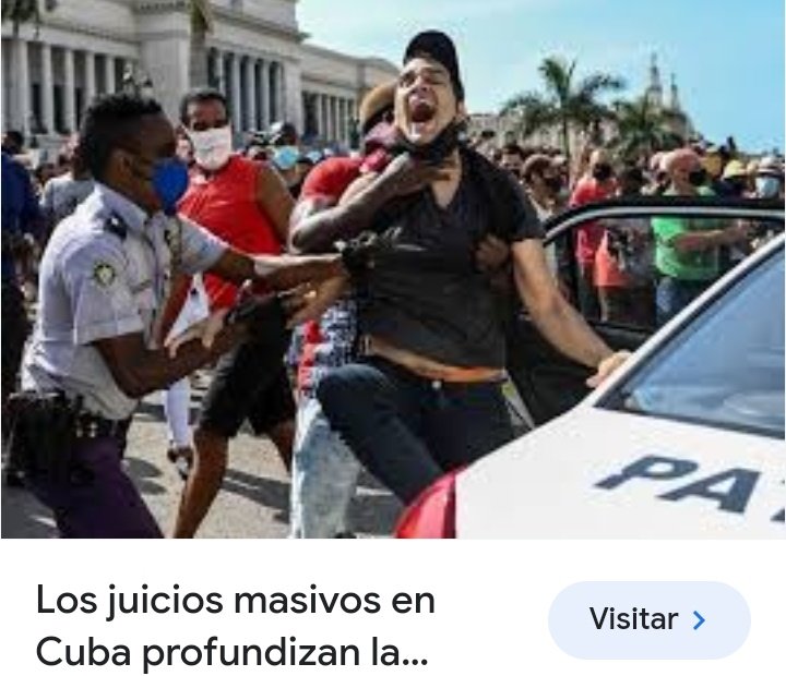Cuál es la diferencia entre los tigres de Masferrer y la policía de la  dictadura comunista ?
Los primeros reprimían y asesinaban a una oposición armada que tenía prácticas terroristas . Los otros reprimen y asesinan a un pueblo desarmado y que solo pide libertad.