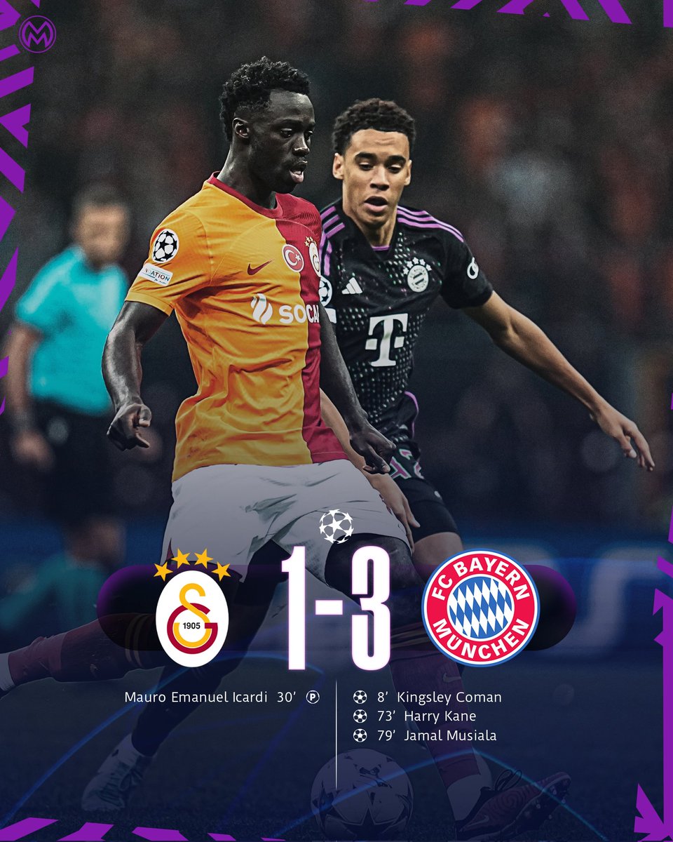 Galatasaray, ilk yarıda bunalttığı Bayern Münih'e ikinci yarıda mağlup oldu.