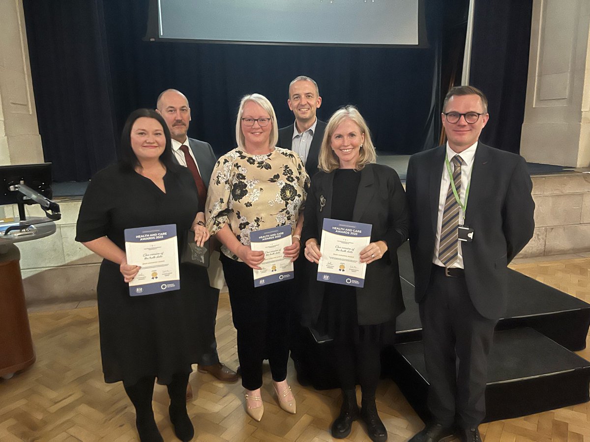 The award for ‘Best Outcome’ goes to…

One version of the truth data which is being used to support hospital discharge.

This multi-disciplinary project has developed a ‘one version of the truth’ hospital discharge dataset agreed by all partners.