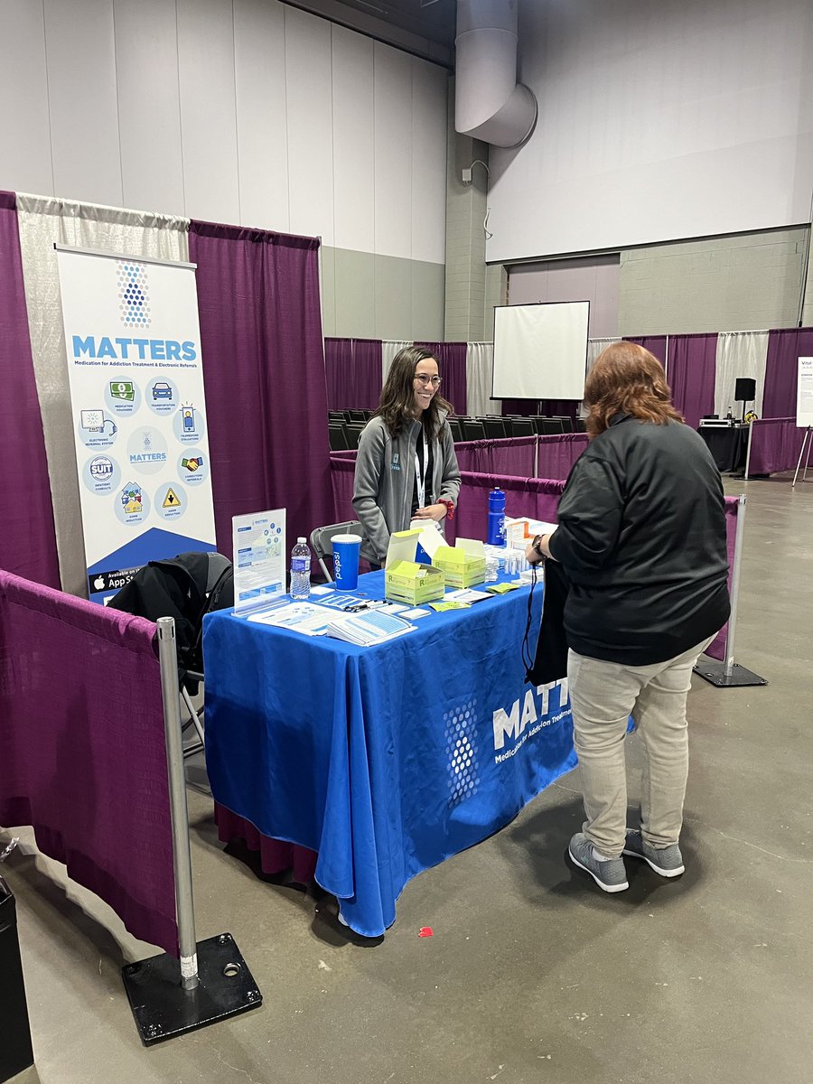We participated in the EMS Vital Signs Conference over the weekend to highlight MATTERS as a tool to treat & prevent #opioidusedisorder across the state.

MATTERS looks forward to partnering with more #firstresponders as we expand our services - see how your organization fits in!