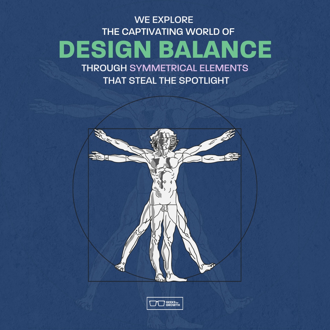 GeeksforGrowth's tweet image. Dive into the mesmerizing realm of design balance, where symmetrical elements take center stage. Explore the captivating interplay of shapes and harmony, the secrets behind visual perfection! 🌟✨ #DesignBalance #SymmetryInDesign #CreativeHarmony #GeeksForGrowth