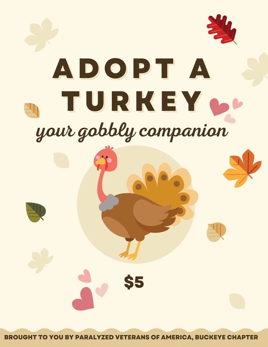 Adopt your very own turkey this Thanksgiving! Instead of eating this one you'll have a little turkey friend to hangout with and take on adventures! Click the link in our bio to find out how you can get your own stuffed turkey today!