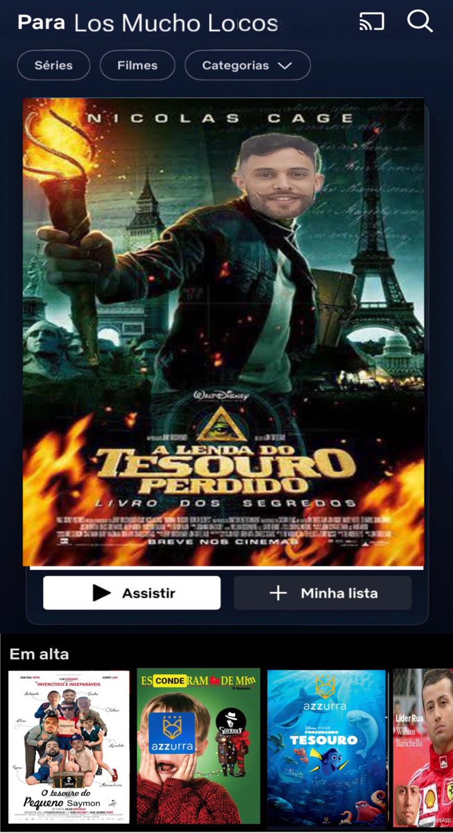 Novo catálogo 🍿