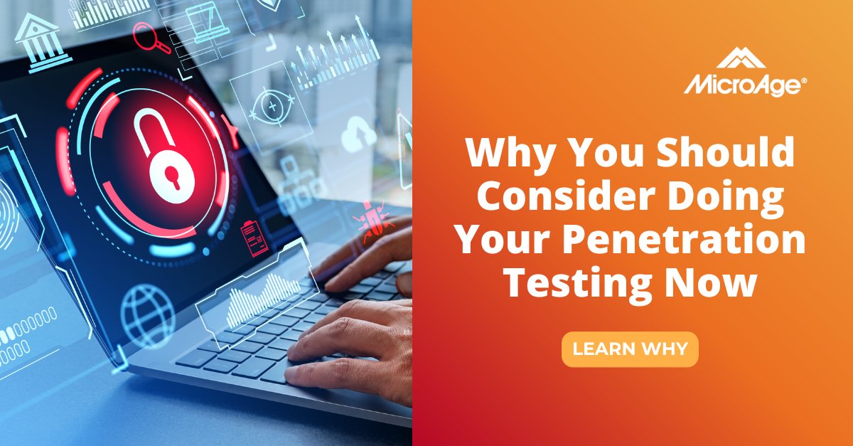 MicroAge's tweet photo. Both #CybersecurityMonth and spooky season are in full swing, but there's no need to fear the bad actors. Prevention and preparation are key, which is why you should seriously consider scheduling that pesky yearly #pentest now. Read more about why at https://t.co/f0HzUe6fIR https://t.co/FsiYtaKan8