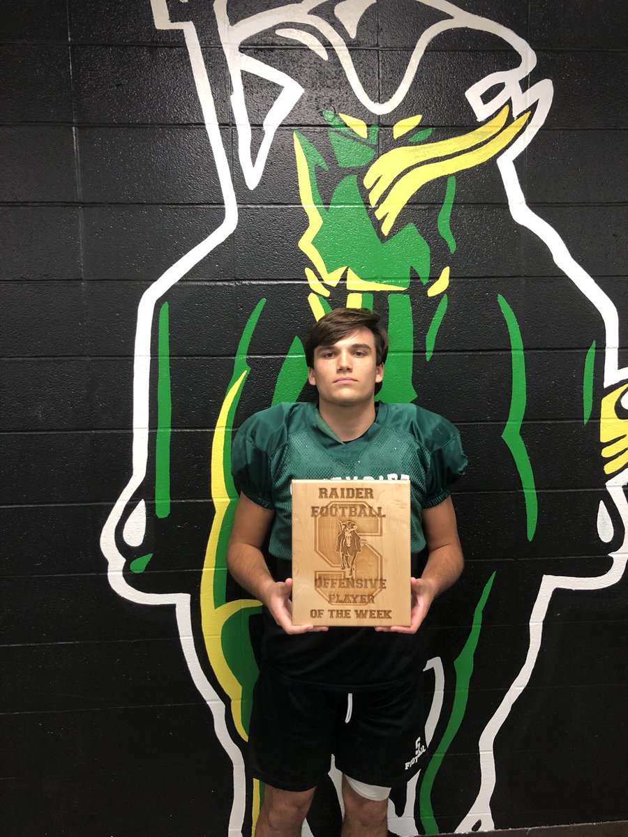 Week 8 Players of the week. First up, Offensive Player of the Year, Ben Johnson