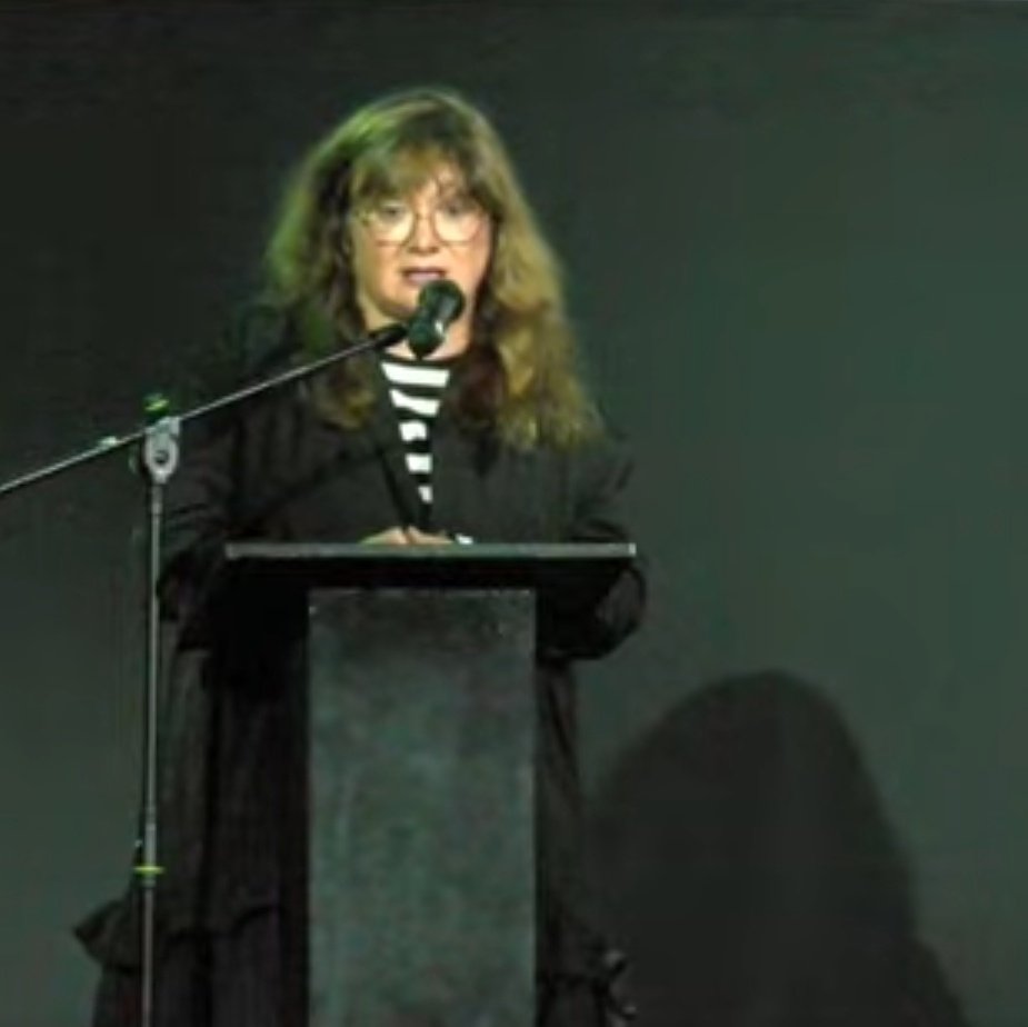 La  presidenta, Luisa Estévez y secretaria, <a href="/RosaLavina/">Rosa Laviña / #NiUnaMenos ♀️💜</a> en  inauguración del <a href="/FCinepormujeres/">Festival Cine por Mujeres Madrid</a>, con el que colaboramos a través de <a href="/cinematecapz/">Cinemateca Pedro Zerolo</a>

Apoyo incondicional a este Festival cada vez mas consolidado y a todas las mujeres que actúan, realizan, escriben, producen y dirigen.