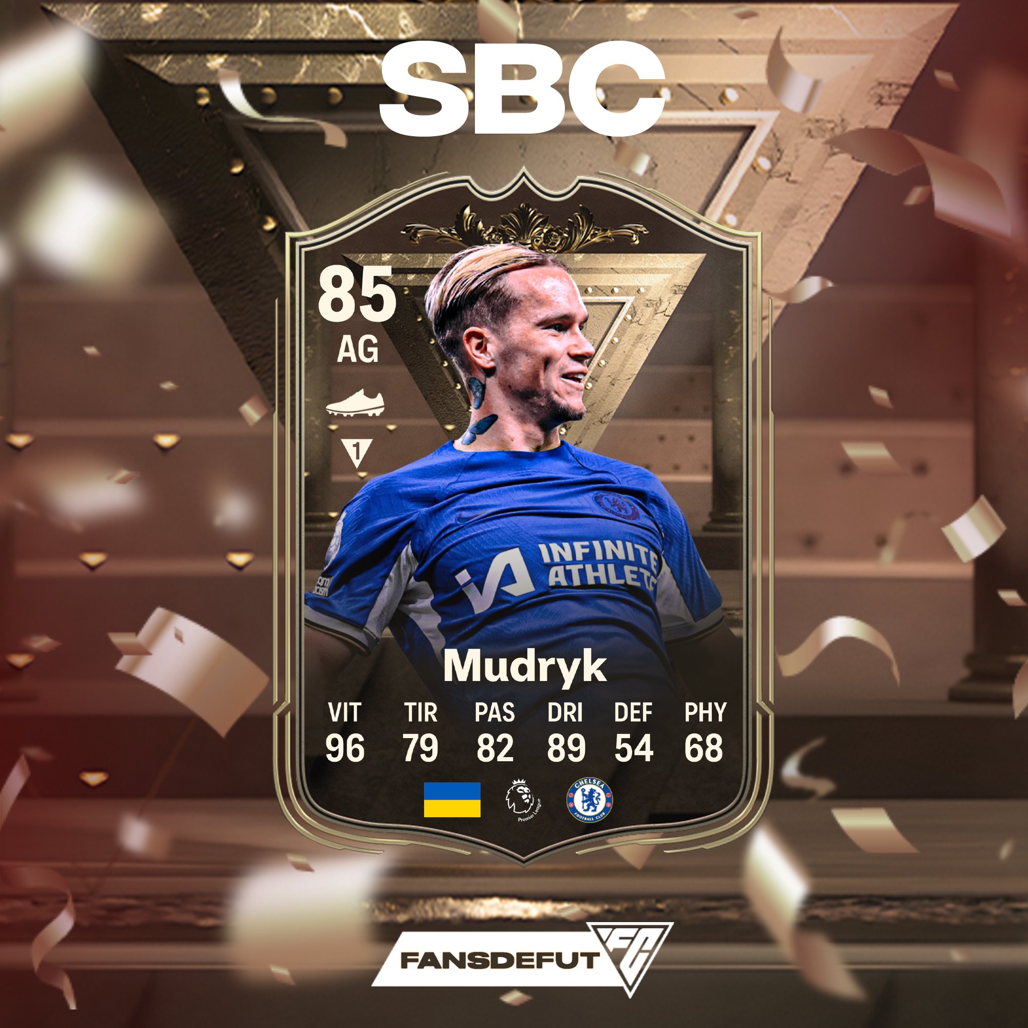 FUT Sheriff - Mudryk🇺🇦 coming as CENTURIONS SBC✅️