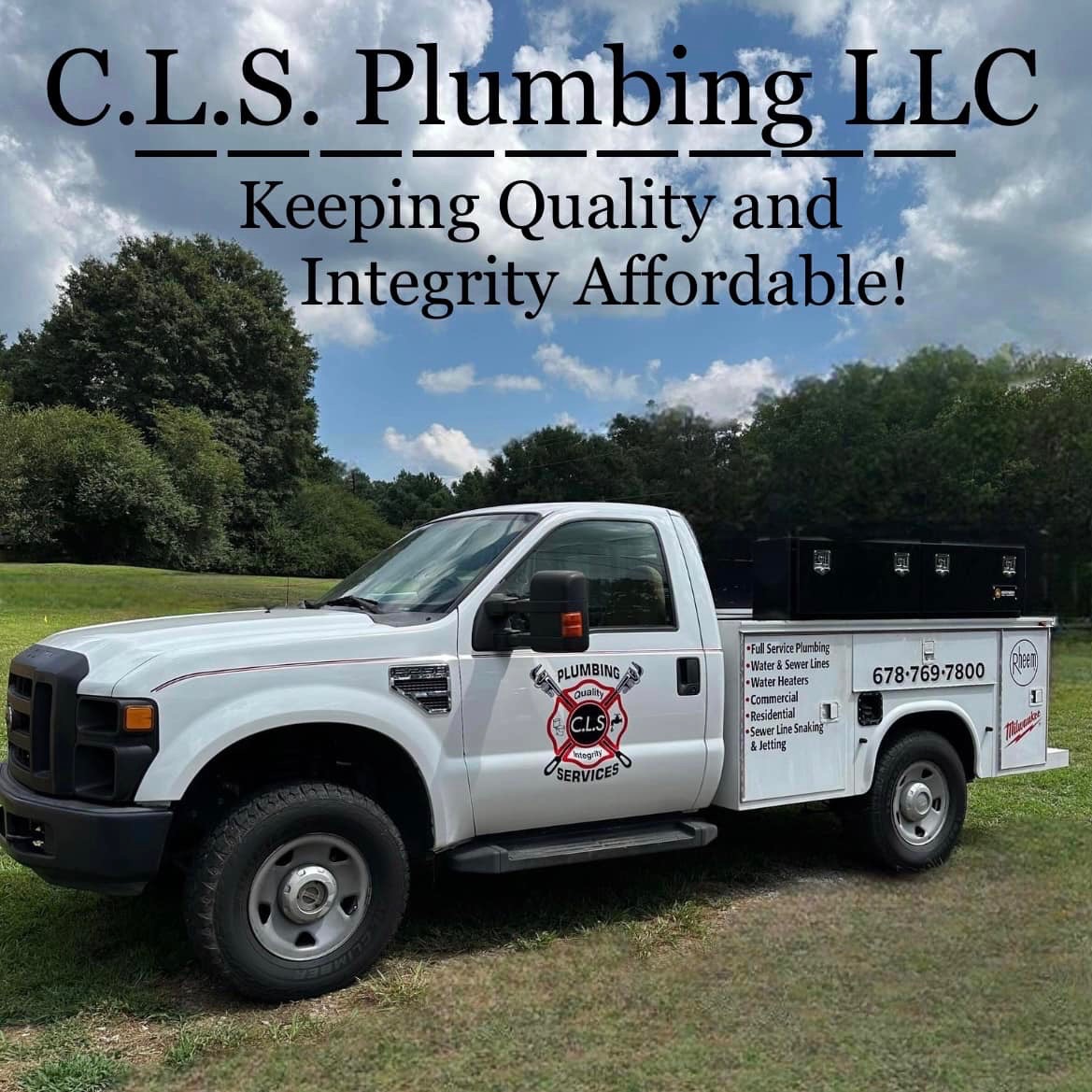 CALL US TODAY FOR ALL YOUR PLUMBING NEEDS.
678-769-7800
🚰 Need expert plumbing services you can trust? Look no further! Serving Northeast GA for over 30 years, CLS PLUMBING LLC is here to keep your home and business running smoothly. 💦
 FREE estimates even for after hour calls