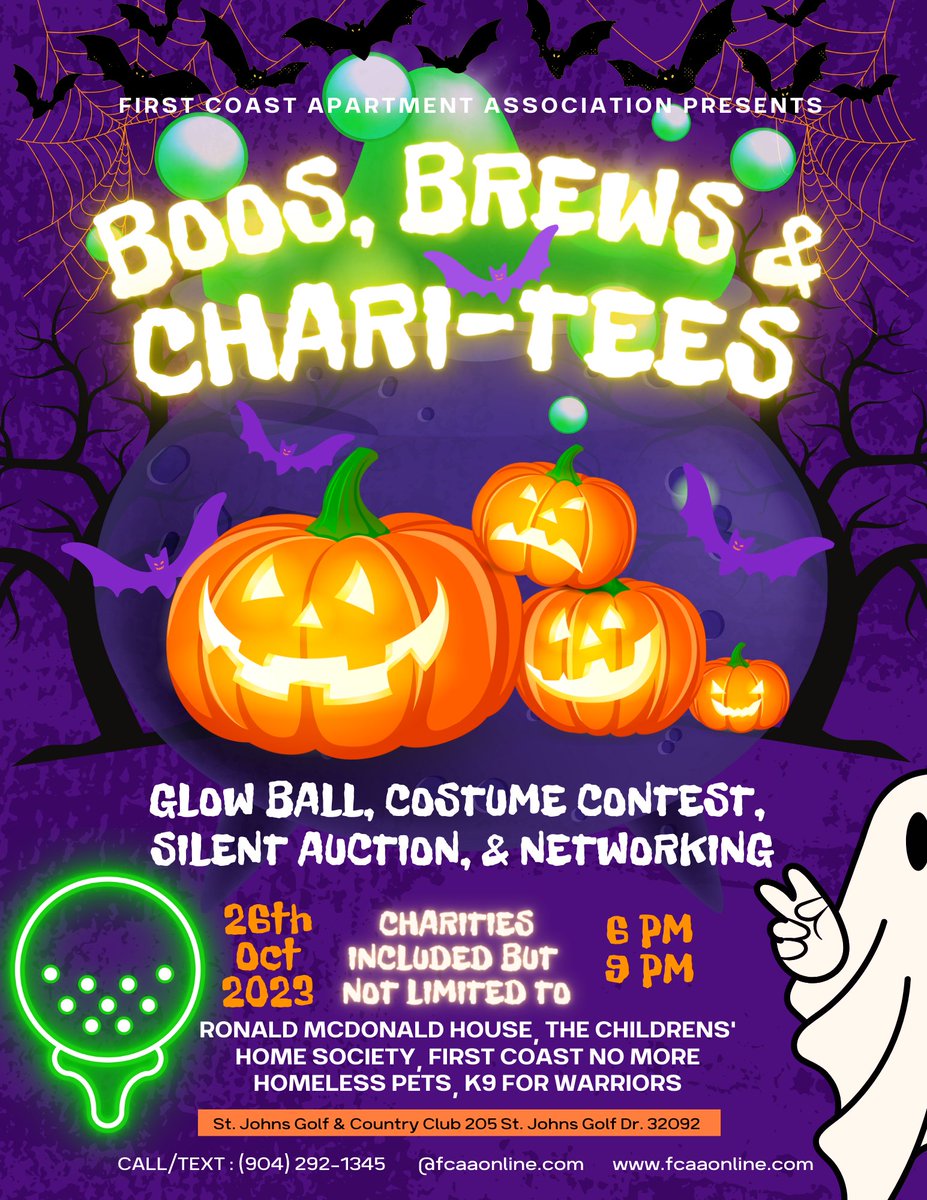 BOO!

Happy Friday!

Didn't mean to scare you but here's a scary good deal for you! Save $5 on a Boos, Brews, &amp; Chari-TEES ticket with this promo code: SPOOKY for FLASH SALE Friday!