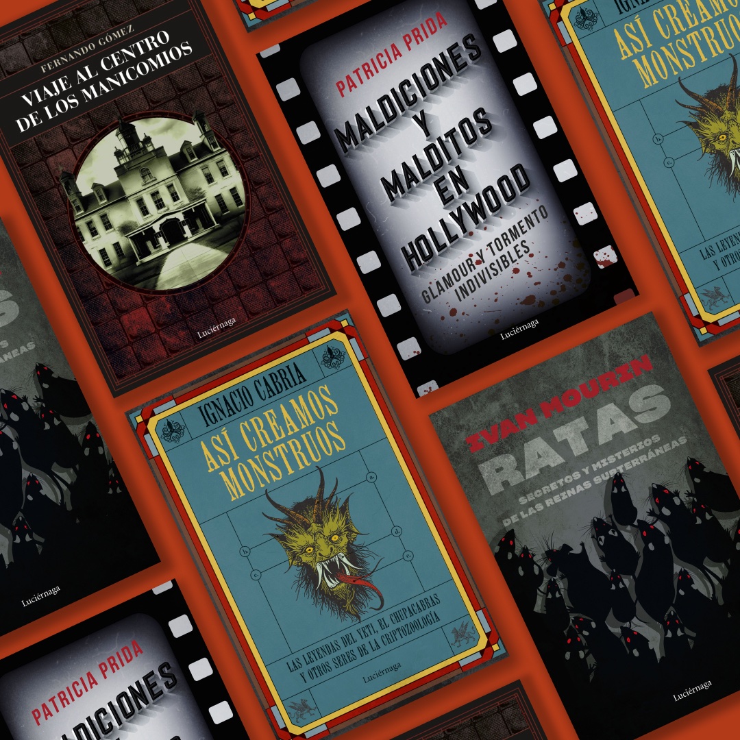 Proyecto_Terror's tweet image. ¡Ay, mi criaturilla #Maldiciones y #Malditos en #Hollywood!🤩#PatriciaPrida 😈con otras lecturas inquietantes para pasarlo de miedo😱En @Luciernaga_Ed tienen muchas propuestas para inquietar nuestras aventuras lectoras en #Halloween #NocheDeBrujas #Difuntos🎃#Esoterismo #Misterio