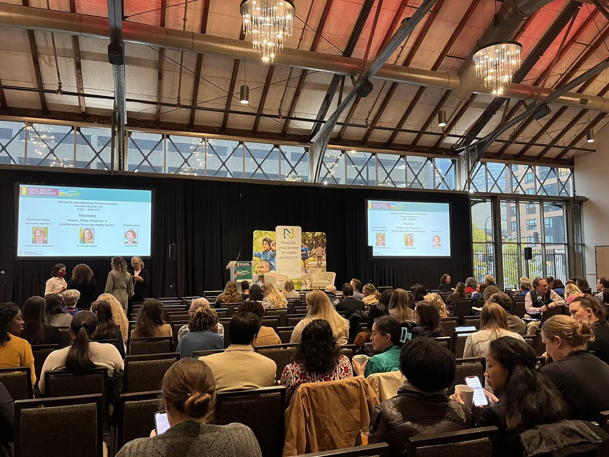 Welcome to #PHLC2023! We are thrilled to have so many public health experts in Minneapolis this week. 

Our Opening General Session is beginning now. The energy is high, and we’re looking forward to the many good conversations to come.