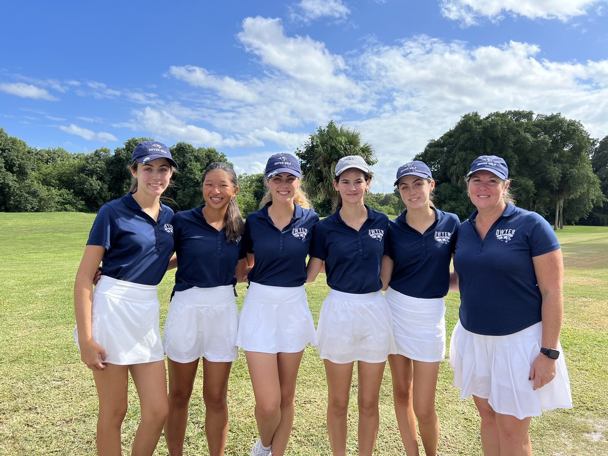 With a 2nd place finish at the District Championship we’re headed to the Regional Championship next week! 
Way to go Panthers! 🐾⛳️
#WeAreDwyer #PantherPride