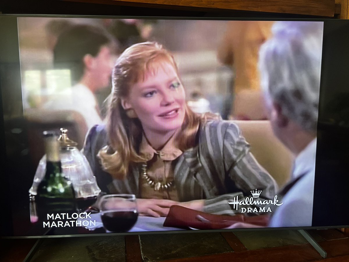 Look who popped up on a 1987 episode of Matlock today. NBC grad @MargHelgen! All of you DVRing the Matlock marathon today, make sure you check it out when you get home!