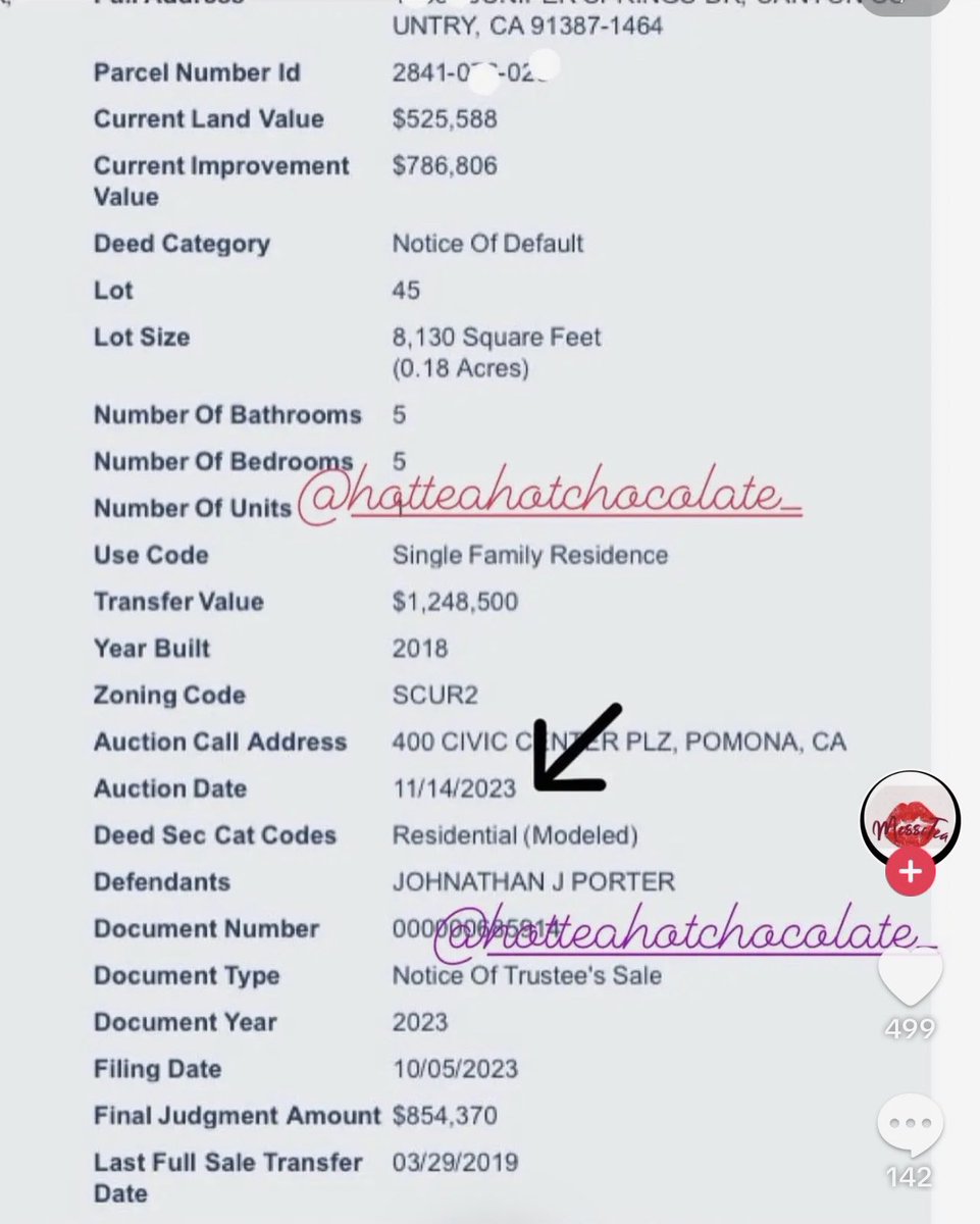 SinceDayyOne's tweet photo. I just wanna know why blueface ain’t worried about this but around here spending $30k for box seats at the rams game $6,000 for fake engagement rings, $30k on game bets, $12,000 at gucci &amp; your house going up for auction on 11/14/23! Did Chrisean leave blueface cause he broke? https://t.co/6h4of1NLNW