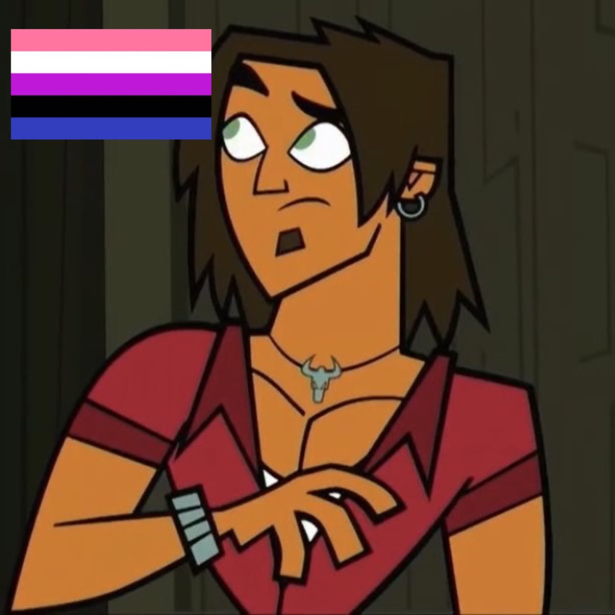 today's most loved total drama headcanon is Genderfluid Alejandro!