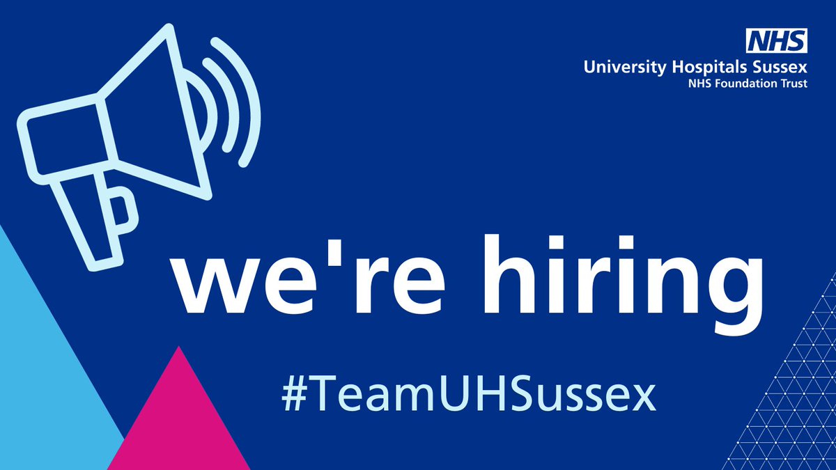 Exciting opportunity to join our wonderful team! Looking for a band 6 SLT with a passion for neuro rehab to be based at the Sussex Rehabilitation Centre, Princess Royal Hospital in Haywards Heath. nhsjobs.com/job/UK/East_Su…