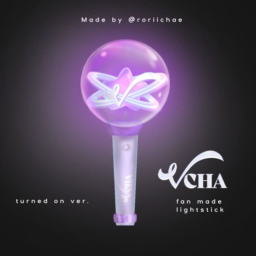 VCHABRF's tweet photo. 🆕️ | Um fã publicou seu protótipo fanmade do lightstick do #VCHA via TikTok — @/roriichae

O que vocês acharam ?? https://t.co/V8FPjmQWzC