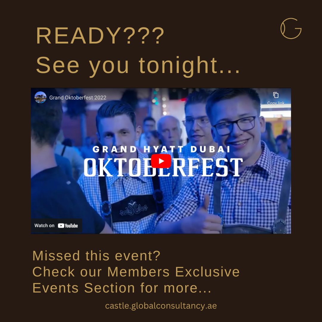 GlobalConsul_AE's tweet photo. 🍻 Are you ready for tonight's Octoberfest celebration? 🎉 If you're missing out—check our Member Exclusive Events section for more exciting gatherings. 🥨🎶

https://t.co/wv6ekuGOiY

#community #networking #fun #dubai #phd #faculty #academia #research #science #university #uae https://t.co/HX2VybCJgd