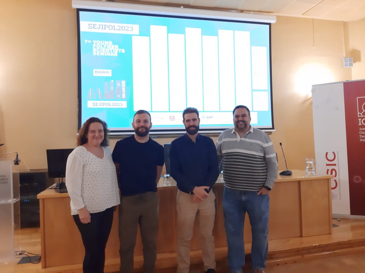 The end of an intense and productive day, thanks to all pariticipants, invited speakers and organizations that have made it possible @csic @rseq <a href="/RSEQ_STMadrid/">RSEQ-STMadrid</a> <a href="/susplast/">SusPlast-CSIC</a> #GEP #AHN <a href="/ArchivosEst/">Archivos Estatales</a> #SEJIPOL2023