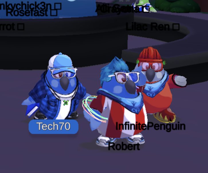 Tech70CP's tweet image. Hi! 👋 I'm Tech70 or Meggie. I'm a producer at @PlayPartyParrot. It's a virtual world where you and your friends can chat, play, and have fun! I grew up as a big fan of Club Penguin!
MY WRITINGS:
Club Penguin: clubpenguintech70.wordpress.com
Travel blog: mindfulmeggie.com
