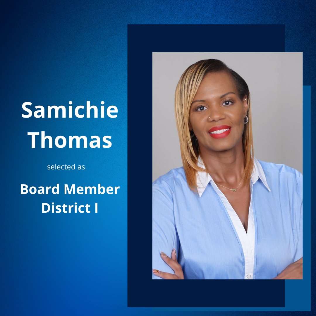 Board of Education selects Samichie Thomas to fill District 1 vacancy dlvr.it/Sxv7KL