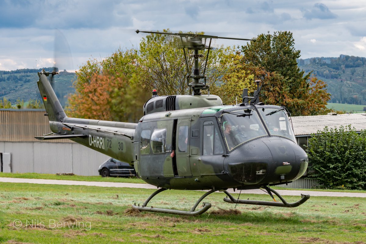 nnilsberwing's tweet photo. 🇩🇪 Former German Army Dornier Bell UH-1D (D-HRRI) at Bad Gandersheim airfield a few weeks ago. @verticalmag @helihub https://t.co/cMmzOPcHP2