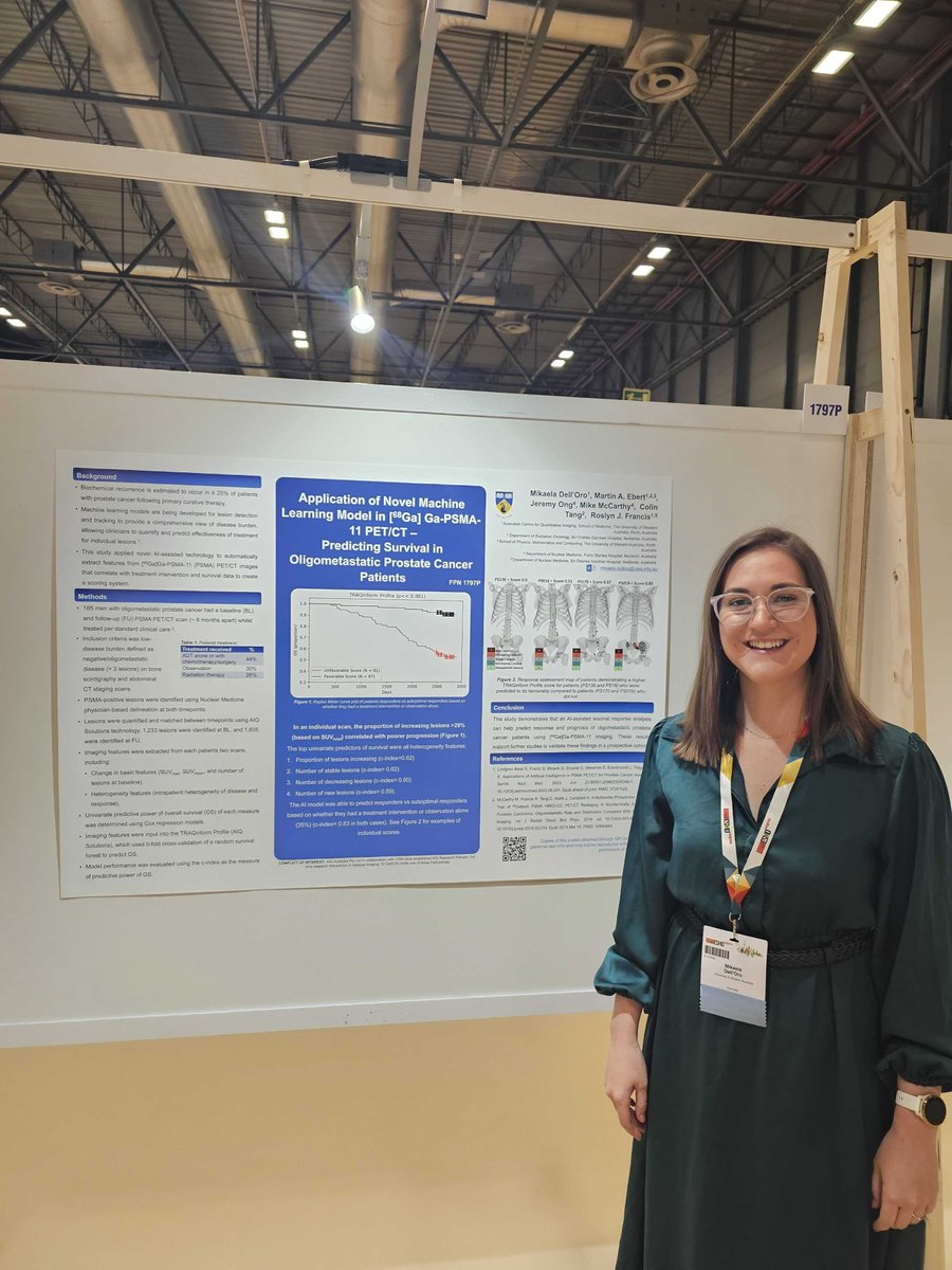 We are proud to have @MikaelaDellOro share our latest work at #ESMO23 the past weekend. To check out our posters in more detail, visit aiq-services.com/wp-content/upl… and aiq-services.com/wp-content/upl…