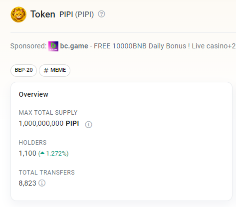 PipiTools's tweet photo. 1100 Holders every day join the PIPI_ARMY! PIPI_LOL is the future, it will break records! #atlcoin #BNB
$ERR #TRANZACTO #kiba #kibainu #Coinerr #KISHU #PAW #DeFi #NFT #Metaverse #MOONDAO $MOONEY #altcoin #Binance #doge #VOLTINU #GulfCoin #freedom_coin $FREE #WPT #GINUSwap #NFTCommunity $MUU #FlokiCeo #BSCGems #x100 #BabyDogeCoin #Pinksale #memecoin #ShibaArmy #caw #cawarmy #cawmmunity $elon #twitter #birds #x #shib #shibarmy #btc @RyoshiResearch
#Memecoin #crypto #AltCoins #elonmusk #X