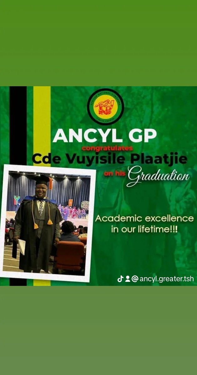 TshwaneAncyl's tweet photo. The commitment of making education fashionable continues. 

Congratulations leader.

#myanc #ancyouthleague #ancgauteng https://t.co/uOfNb0m6Id