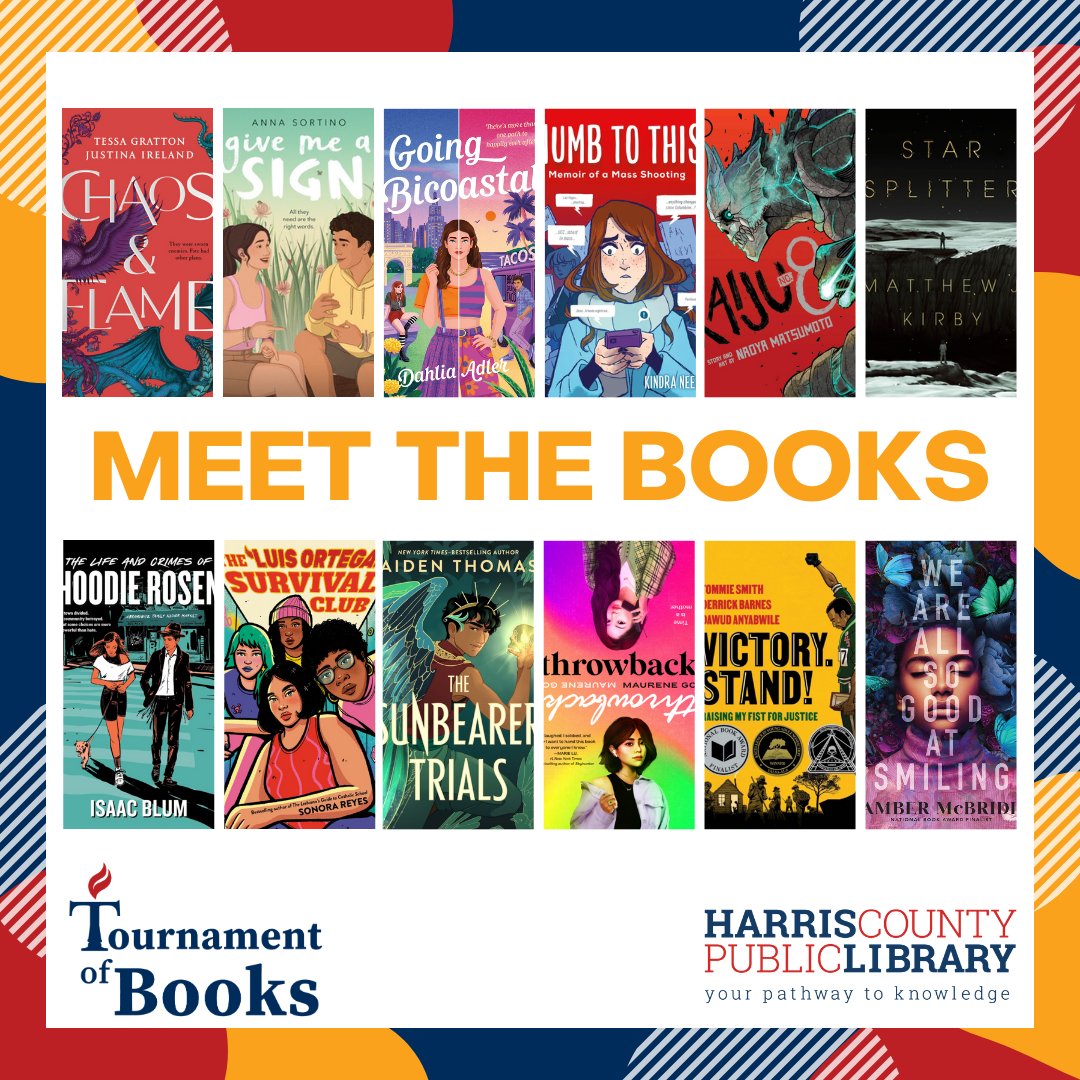 NorthChannelLib's tweet photo. Are you a student in grades 9-12? Love to read? Sign up for Tournament of Books! Beginning in December, we’ll have monthly Book Parties until the competition in March! 
#HCPLteens #teenreads #tournamentofbooks #bookclub #yalit https://t.co/VnrUVGpD3Z