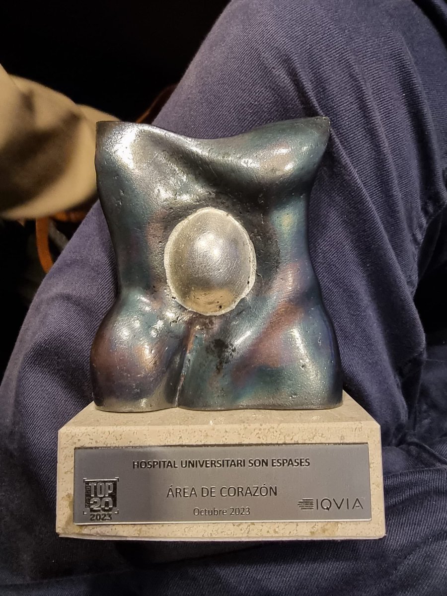 HU Son Espases (@sonespases) on Twitter photo Muy contentos de compartir que <a href="/SonEspases/">HU Son Espases</a> ha sido galardonado en los Premios Hospital TOP 20 en el Área del Corazón.
Es el resultado del trabajo de los profesionales de <a href="/CAR_SonEspases/">Cardio Son Espases</a> y <a href="/C_Cardiaca_HUSE/">Cirugía Cardíaca Son Espases. HUSE cardiac surgery</a> por la mejora continua y la excelencia.
#IQVIAHospitalesTOP20 Muy contentos de compartir que <a href="/SonEspases/">HU Son Espases</a> ha sido galardonado en los Premios Hospital TOP 20 en el Área del Corazón.
Es el resultado del trabajo de los profesionales de <a href="/CAR_SonEspases/">Cardio Son Espases</a> y <a href="/C_Cardiaca_HUSE/">Cirugía Cardíaca Son Espases. HUSE cardiac surgery</a> por la mejora continua y la excelencia.
#IQVIAHospitalesTOP20