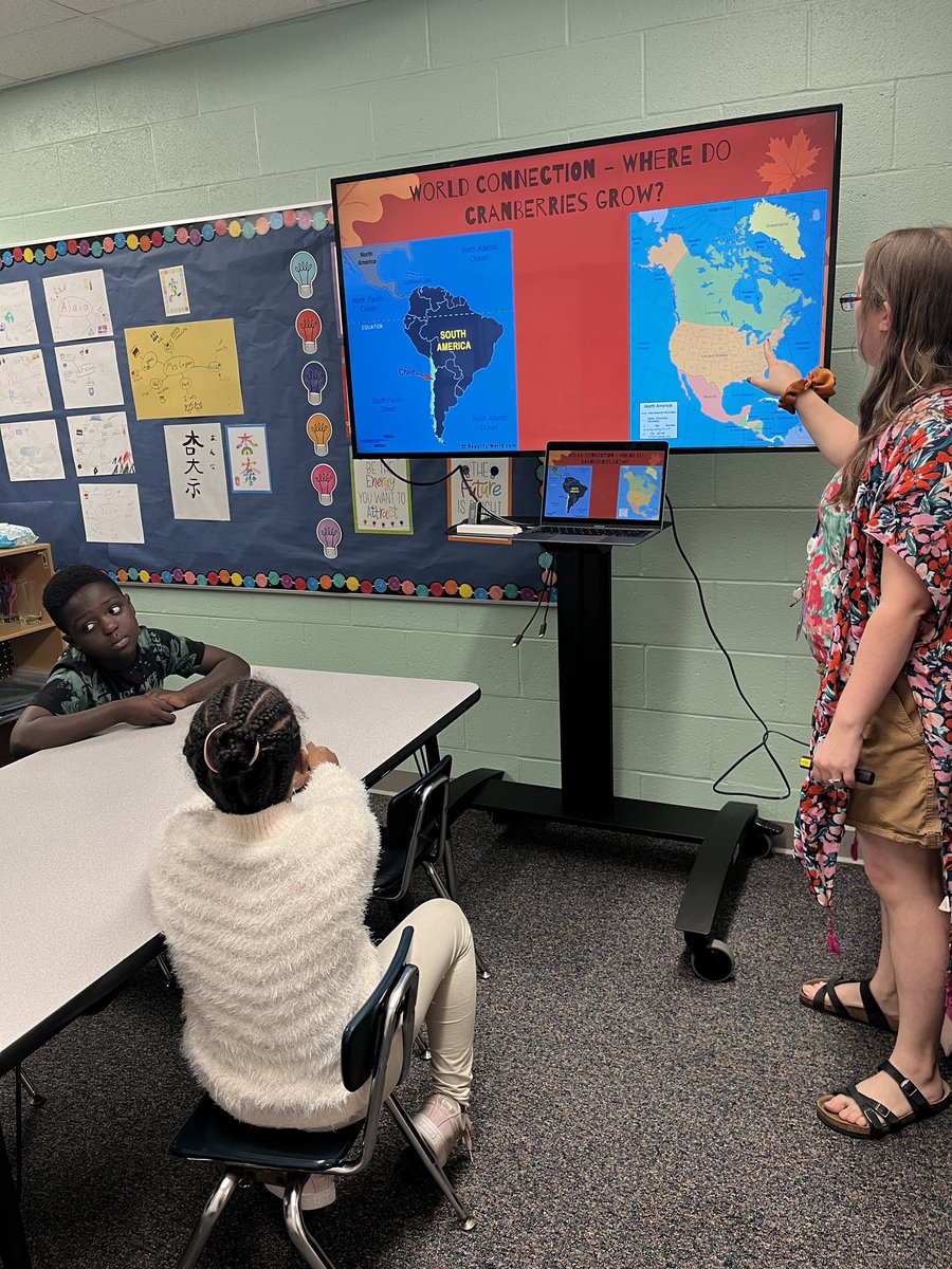 Mrs. Lepper and her English Language Learning students are using Wit &amp; Wisdom Geode books to learn seasonal vocabulary!