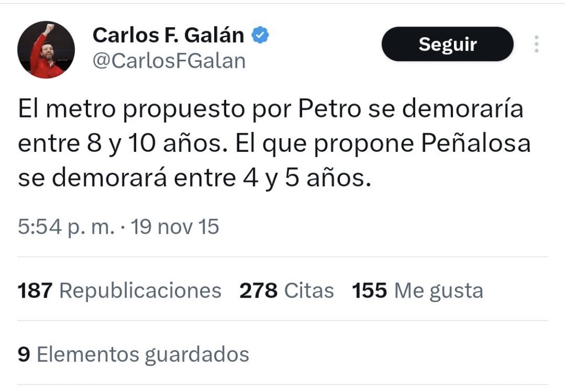 GustavoBolivar's tweet photo. Con la mentira de inaugurar el Metro en 2020, Galan y Peñalosa, botaron los estudios del Metro subterráneo.
Hoy no hay estudios Fase 3 y el
Metro se ha retrasado 8 años.
¿Quien fue él que paró el Metro?
¿Quien fue el que no construyó sobre lo construido?
¿Les volverás a creer?
RT https://t.co/as36z03bQ6