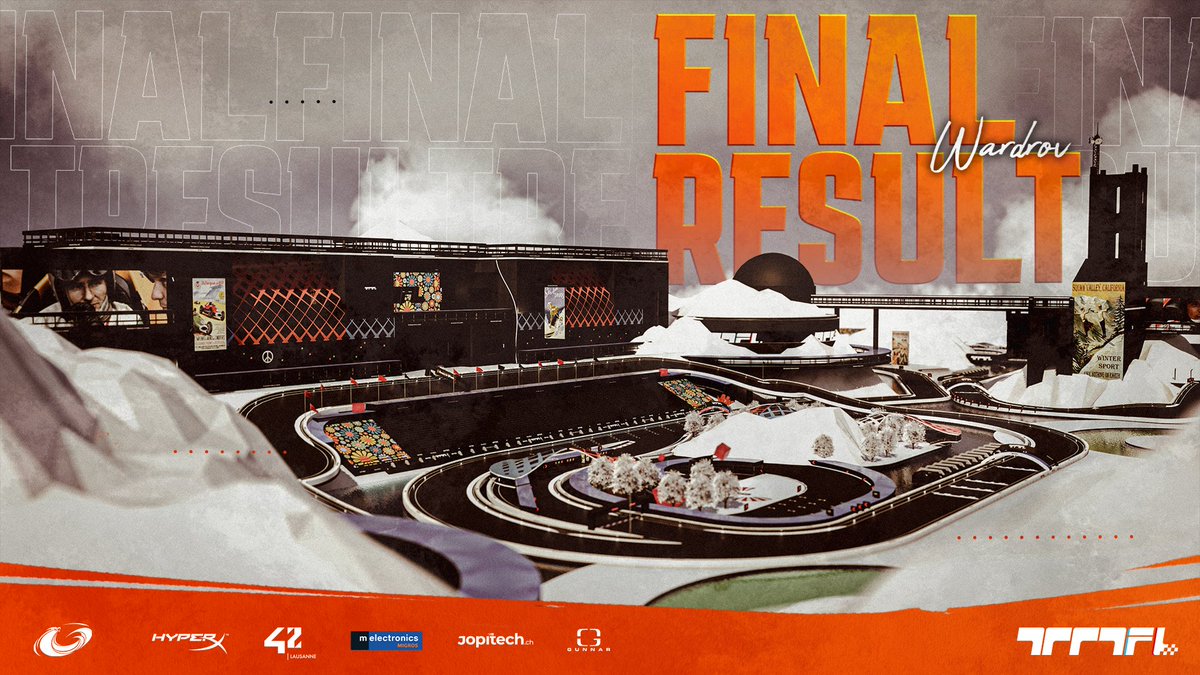 #Trackmania 🏎️

His opponents were really good, but our pilot was on fire too in this new race of the <a href="/TMFormulaLeague/">Trackmania Formula League</a>  😎

<a href="/Wardrov_tm/">Wardrov</a> (div1)
Quali : 23
Race : 28
Globall : 36

🗺️ Dylan is Dylan by <a href="/Cleoramx1/">Cleora</a>

#WeAreOneFBX