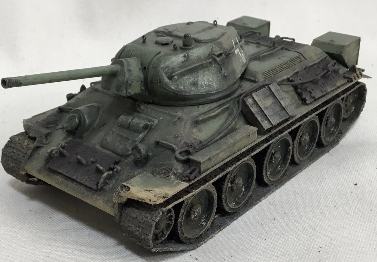 YKampfgruppe's tweet photo. おはようございます😃今朝は1/48 T34/76 を再投稿します。
Good morning 😃I am reposting 1/48 T34/76 this morning. https://t.co/moWx3X0T04